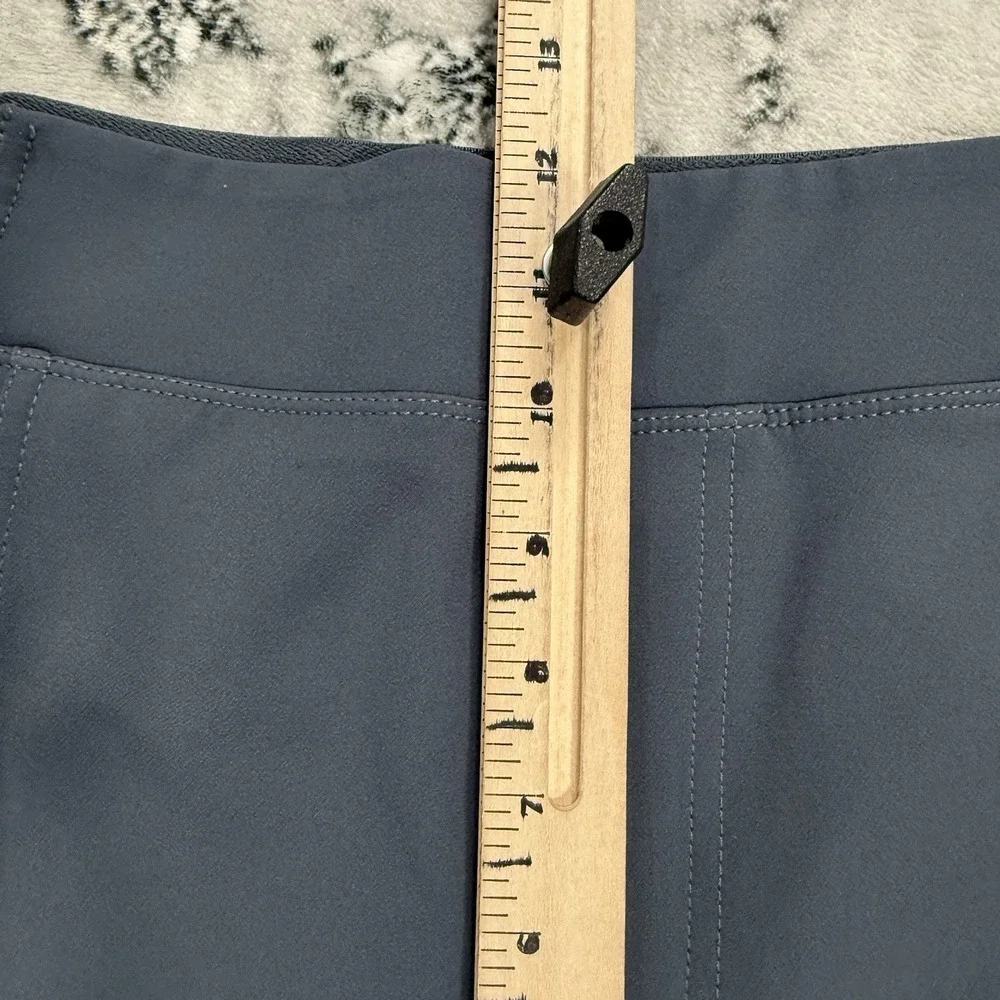 Athleta Endless High Rise Utility Cargo Pants Womens Size 8 Gray Pull On - Picture 7 of 15